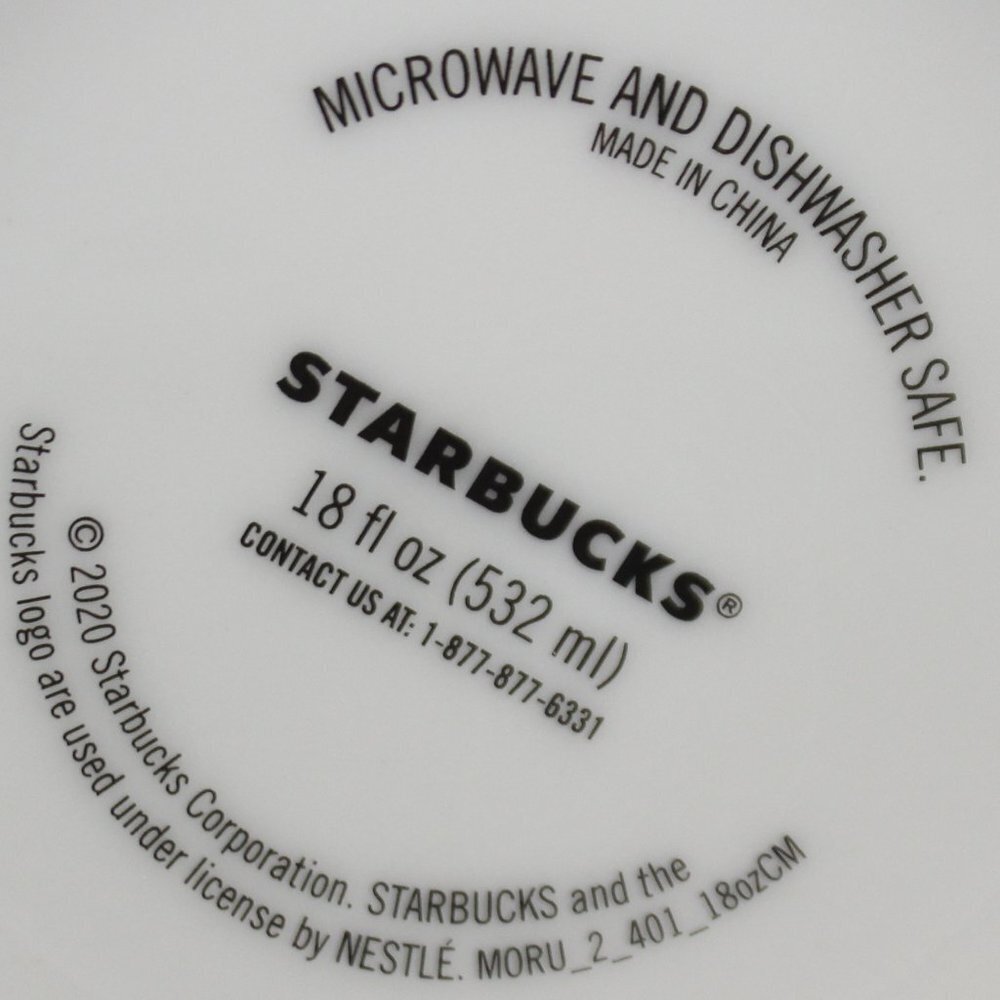 Starbucks 2020 Holiday Christmas Coffee Mug 18 oz - Picture 8 of 8